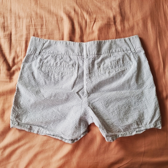 J Crew Seersucker City Fit Shorts - Picture 2 of 8